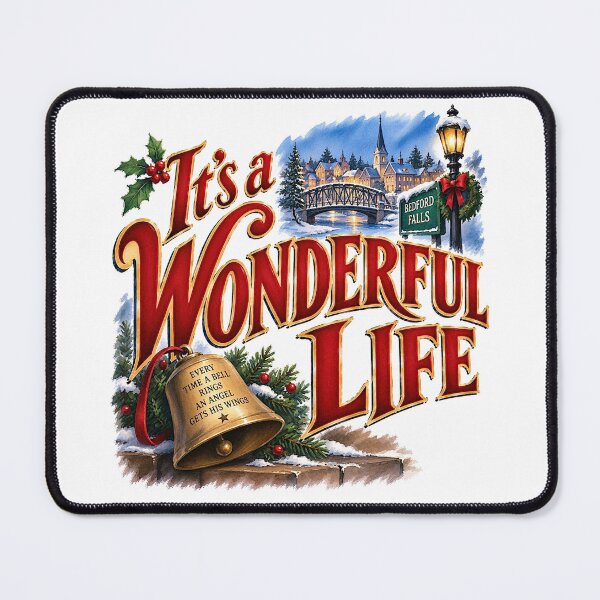 Item preview, It's a Wonderful Life designed and sold by Lyric Vault - Rock on.