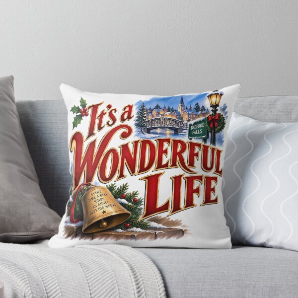 Item preview, It's a Wonderful Life designed and sold by Lyric Vault - Rock on.