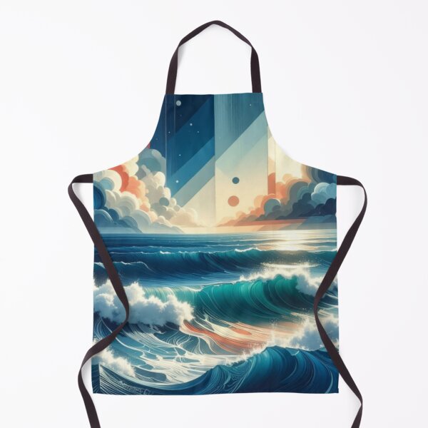 Item preview, ​Geometric Ocean Horizon designed and sold by KingsArtworx 2.