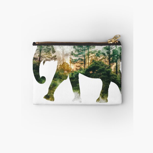 Item preview, Majestic Elephant Jungle Forest Wildlife Graphic designed and sold by VISIONSTURME.