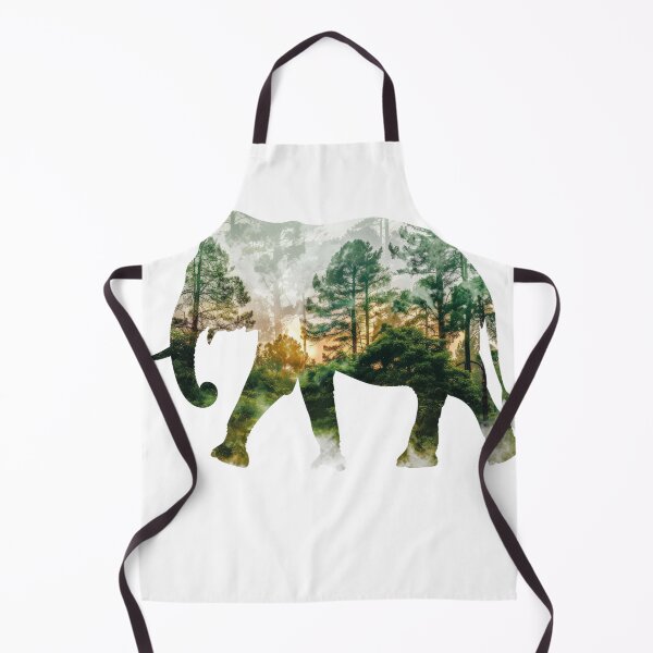 Item preview, Majestic Elephant Jungle Forest Wildlife Graphic designed and sold by VISIONSTURME.