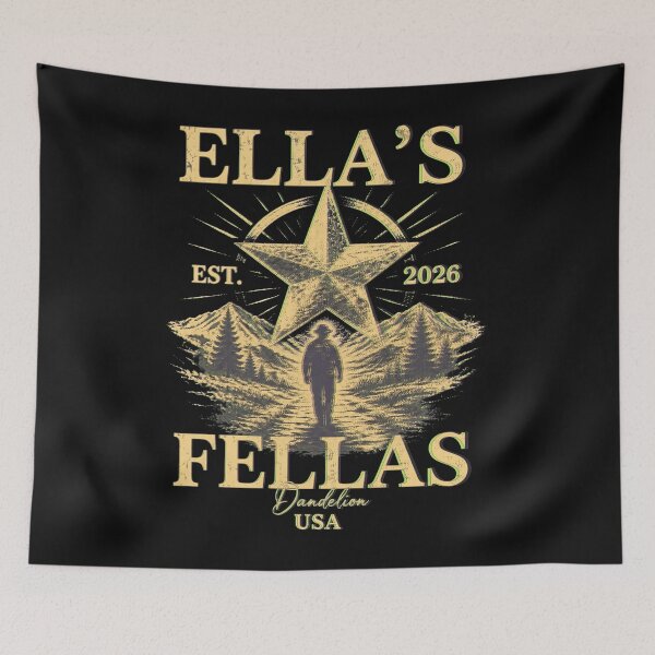 Item preview, Ella's Fellas Est. 2026 designed and sold by Roos-Reijnders.