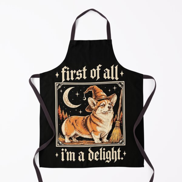 Item preview, Vintage Witch Corgi Autumn Delight designed and sold by haitrieuic96.