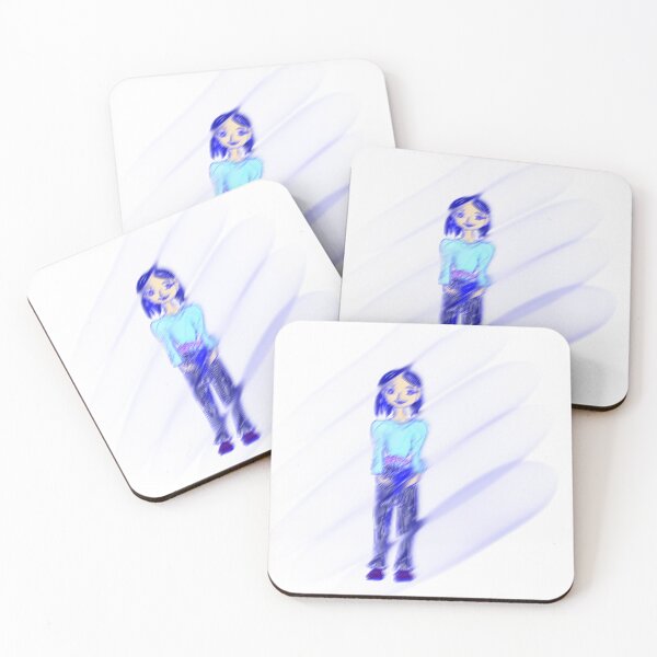 Item preview, A Distorted Picture Of a Girl Holding Flowers designed and sold by ABusRider.
