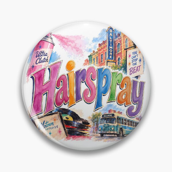 Artikelvorschau, Hairspray – Das Musical entworfen und verkauft von Lyric Vault - Rock on.