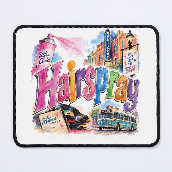 Item preview, Hairspray the Musical designed and sold by Lyric Vault - Rock on.