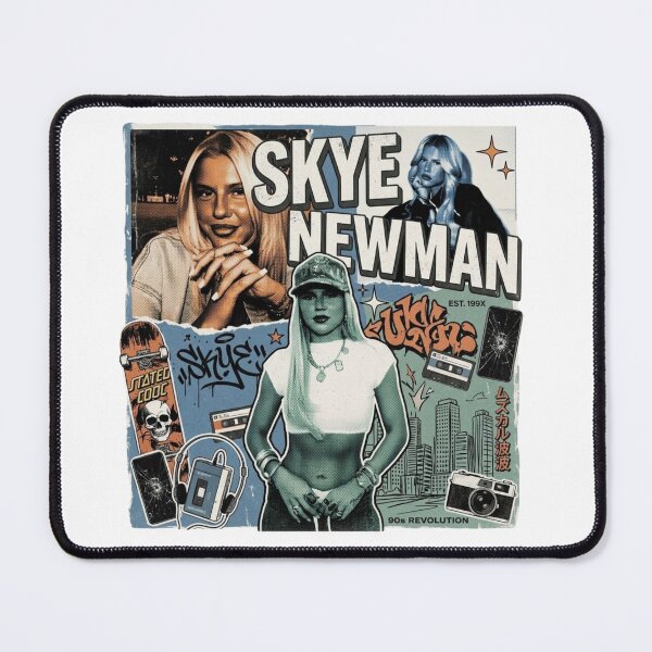 Item preview, Skye newman music album cover art typography designed and sold by ARTeez⭐️⭐️⭐️⭐️⭐️.