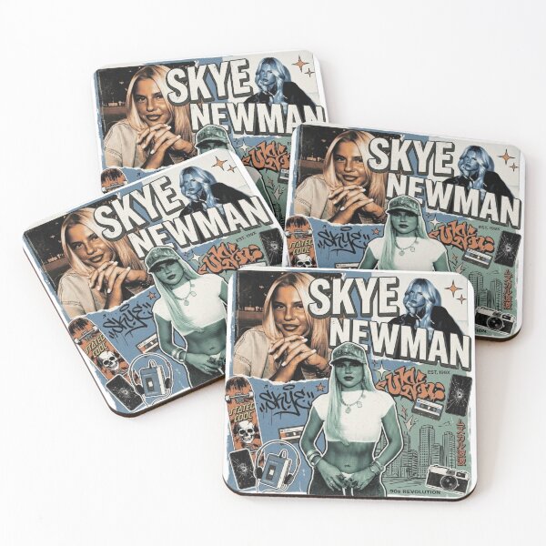 Item preview, Skye newman music album cover art typography designed and sold by ARTeez⭐️⭐️⭐️⭐️⭐️.
