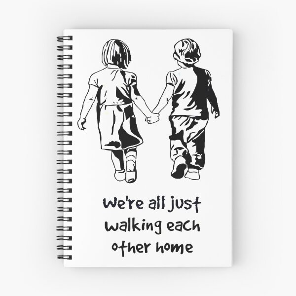 Item preview, Inspirational Life Quote Walking Each Other Home designed and sold by countrymouse.