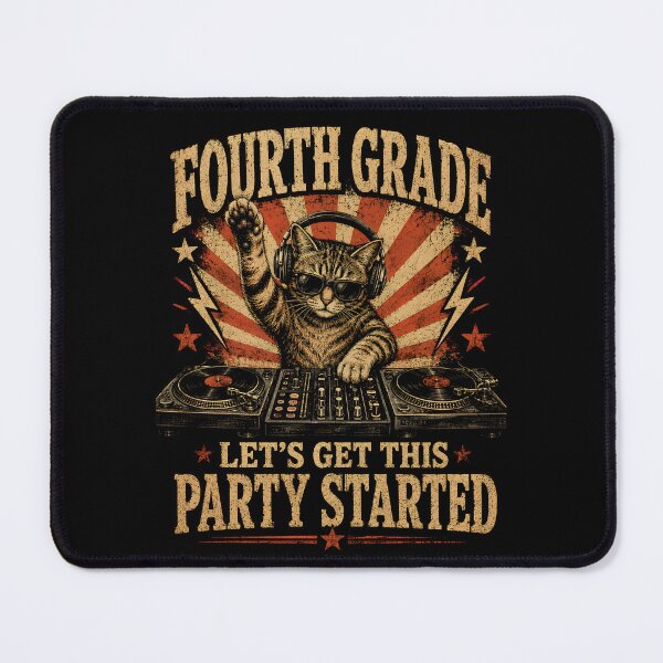 Item preview, 4th Grade Let's Get Party Started designed and sold by Animavera.