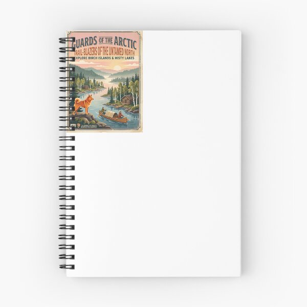 Item preview, Finnish Spitz Northern Canoe Guide designed and sold by PictoVibe.