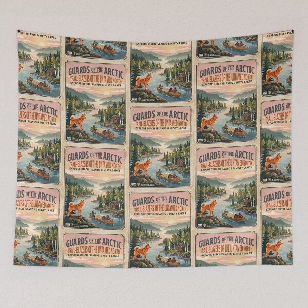 Item preview, Finnish Spitz Northern Canoe Guide designed and sold by PictoVibe.