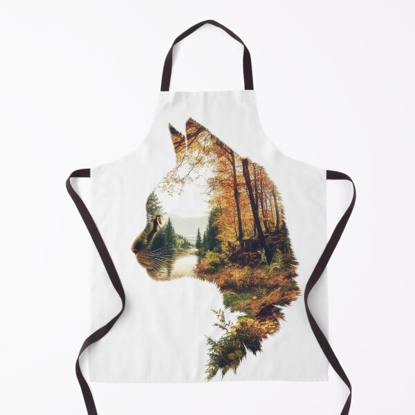 Item preview, Mystic Cat Face Silhouette Aesthetic Nature Graphic  designed and sold by VISIONSTURME.