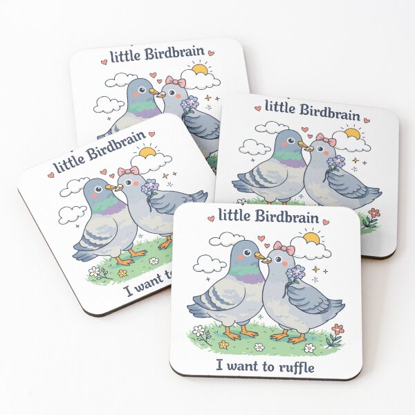 Item preview, I Found The Little Birdbrain Pigeons Poster designed and sold by Matinez Pink.