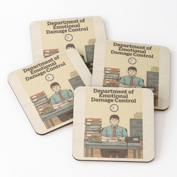 Item preview, Department of Emotional Damage Control designed and sold by PictorialWhimsy.