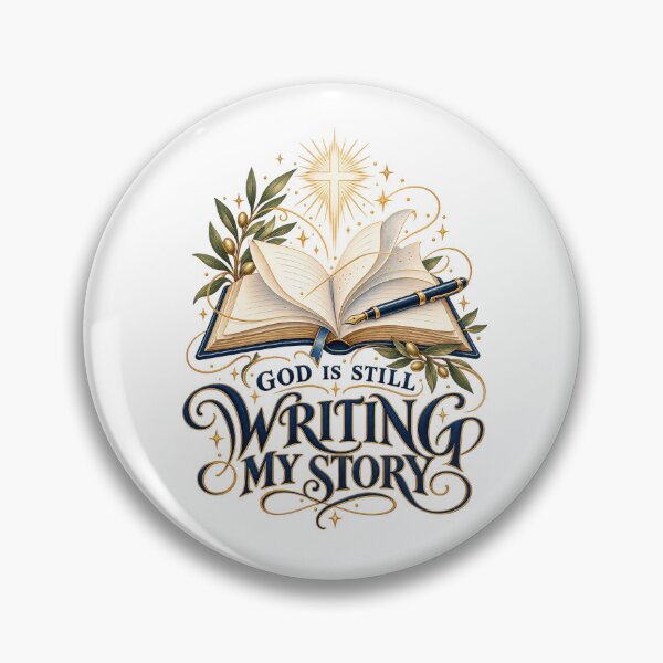 Item preview, God Is Still Writing My Story Christian Faith Design designed and sold by Logic72.