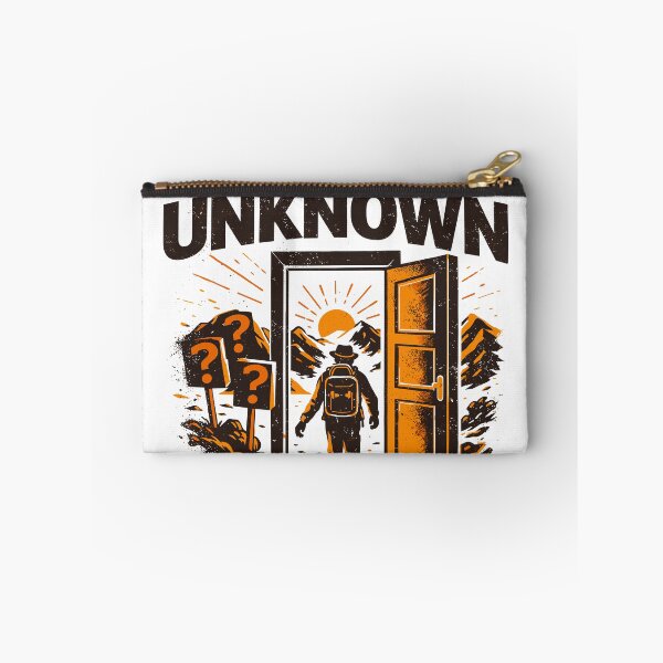 Item preview, Take A Chance Face The Unknown Adventure Poster designed and sold by Matinez Pink.