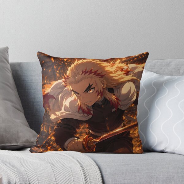 Item preview, Kyojuro Rengoku Demon Slayer Blazing Ruins Heroic Charge designed and sold by SolenneAzur.