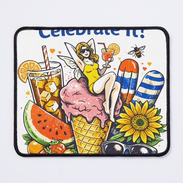Item preview, Tastes Of Summer Celebrate It Poster designed and sold by Matinez Pink.