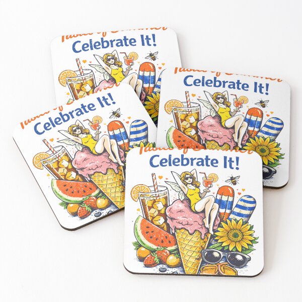 Item preview, Tastes Of Summer Celebrate It Poster designed and sold by Matinez Pink.