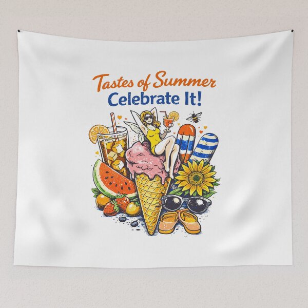 Item preview, Tastes Of Summer Celebrate It Poster designed and sold by Matinez Pink.