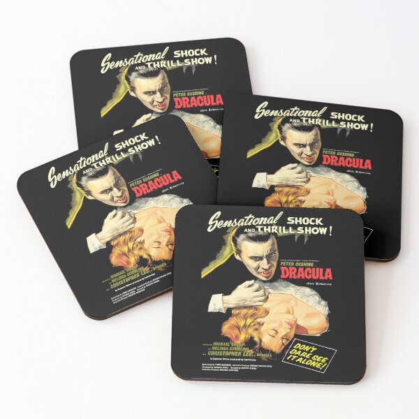 Item preview, Dracula 1958 Vintage Hammer Horror Movie Poster designed and sold by Biscuteny.
