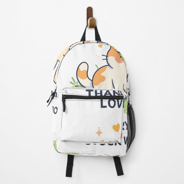 Item preview, Thank You For Loving Me Cat and Bunny Poster designed and sold by Matinez Pink.