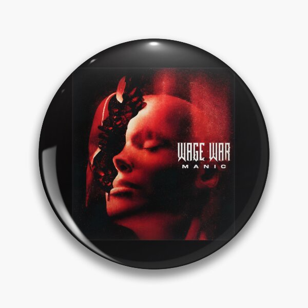 Item preview, Wage War Manic Dark Face designed and sold by mac-lux.