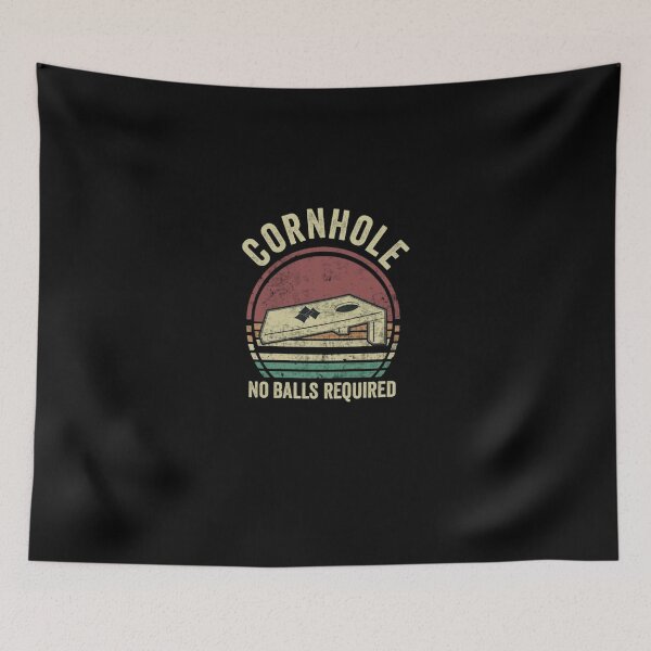 Item preview, Retro Cornhole Game Board Sunset Stripe Graphic designed and sold by GarlandAuclair.