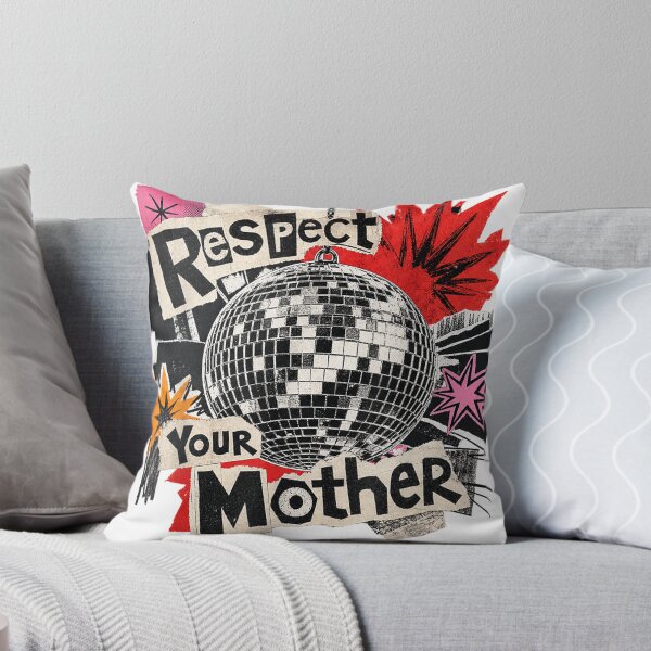 Item preview, Retro Funny Disco Ball Mothers Sarcatic Respect Your Mother designed and sold by OMITTEROMINOUS.