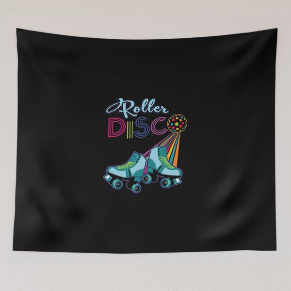 Item preview, Colorful Roller Disco Skates Retro Neon Vibe designed and sold by GarlandAuclair.
