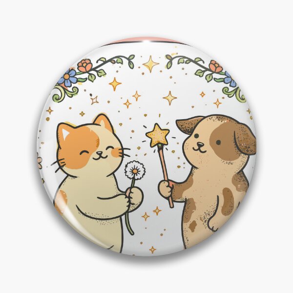 Item preview, The Wonder Inside You Cat and Dog Poster designed and sold by Matinez Pink.