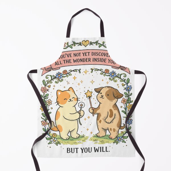 Item preview, The Wonder Inside You Cat and Dog Poster designed and sold by Matinez Pink.