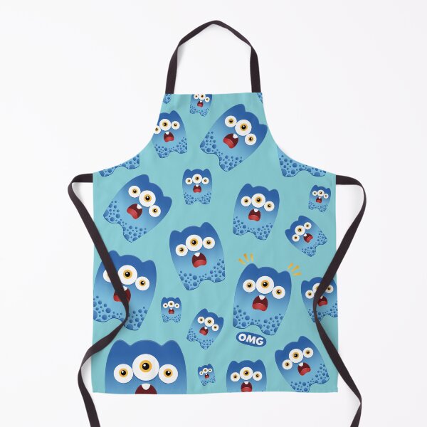 Item preview, Timo OMG Pattern – Funny Three-Eyed Monster | Akronimons designed and sold by Barrio Cometa.