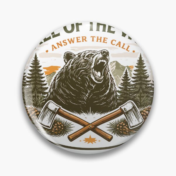 Item preview, Call Of The Wild Northern Frontier Co Bear Poster designed and sold by Matinez Pink.
