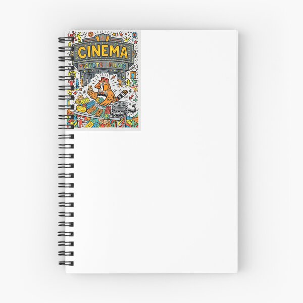 Item preview, Zebra Finch Cinema Usher designed and sold by PictoVibe.