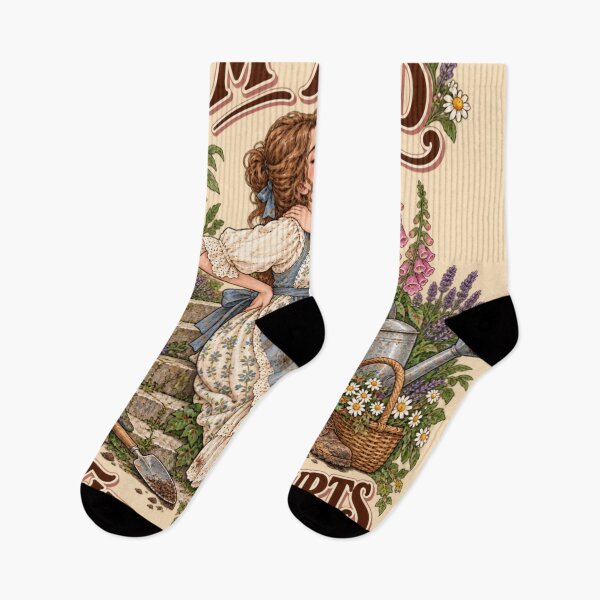 Item preview, Im Tired And Everything Hurts Funny Cottagecore Gardening Vintage Art designed and sold by MAGICKEY2024.