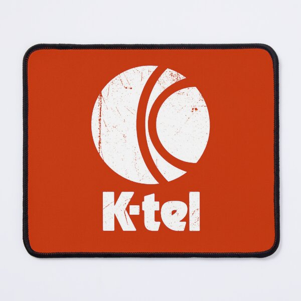 Item preview, Distressed Vintage K-tel Logo White designed and sold by Offset Vinyl Film.