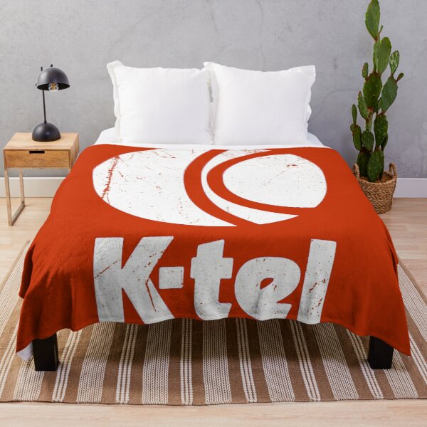 Item preview, Distressed Vintage K-tel Logo White designed and sold by Offset Vinyl Film.