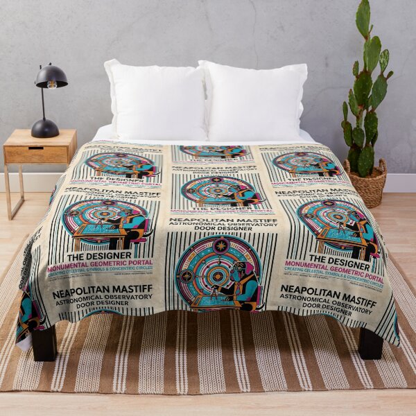 Item preview, Neapolitan Mastiff Observatory Portal Designer designed and sold by PictoVibe.