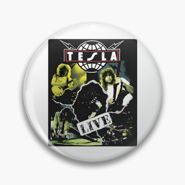 Item preview, Tesla Band Live In Concert Vintage Hard Rock designed and sold by Biscuteny.