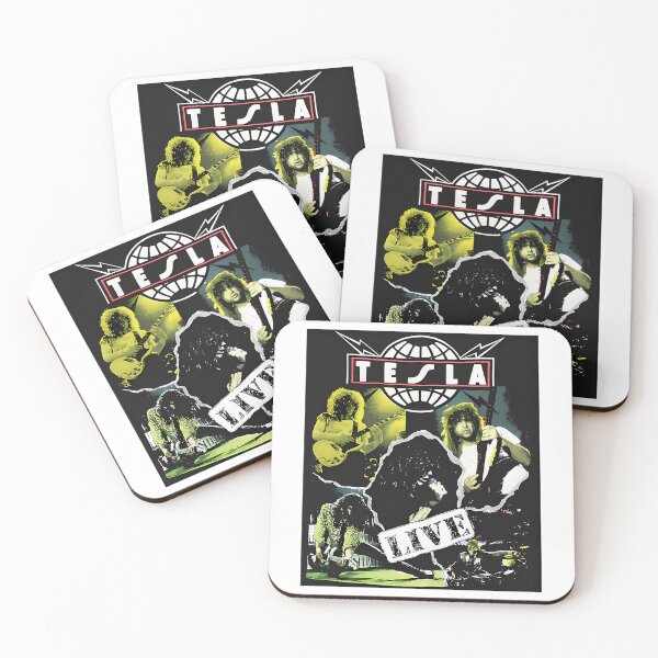 Item preview, Tesla Band Live In Concert Vintage Hard Rock designed and sold by Biscuteny.