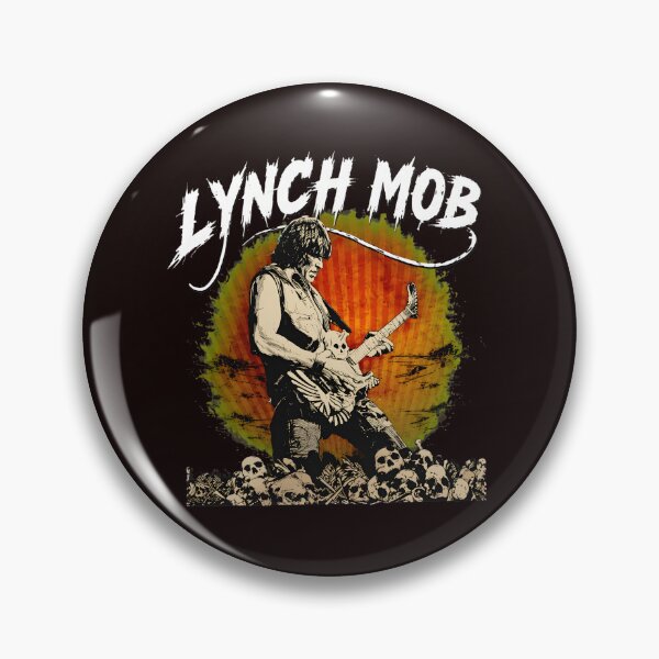 Item preview, Lynch Mob Distressed Guitarist Skulls Rock designed and sold by ASTRAXO.