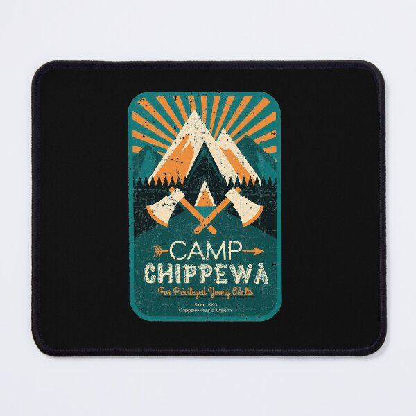 Item preview, Retro Summer Forest Camp Adventure Badge designed and sold by DannyJHonak.
