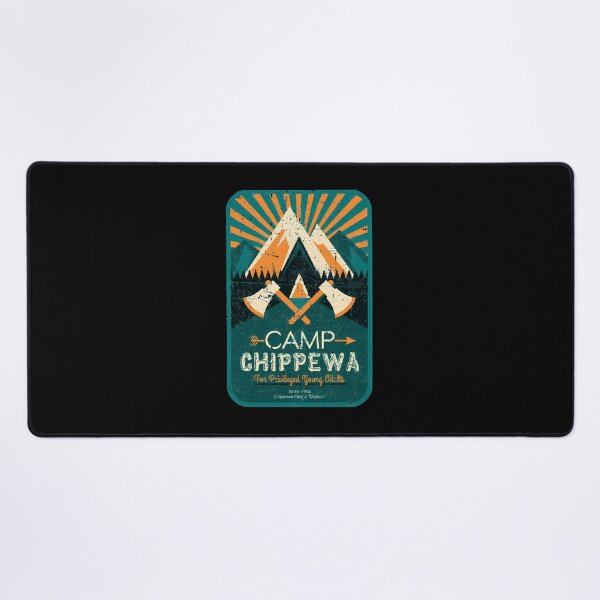 Item preview, Retro Summer Forest Camp Adventure Badge designed and sold by DannyJHonak.