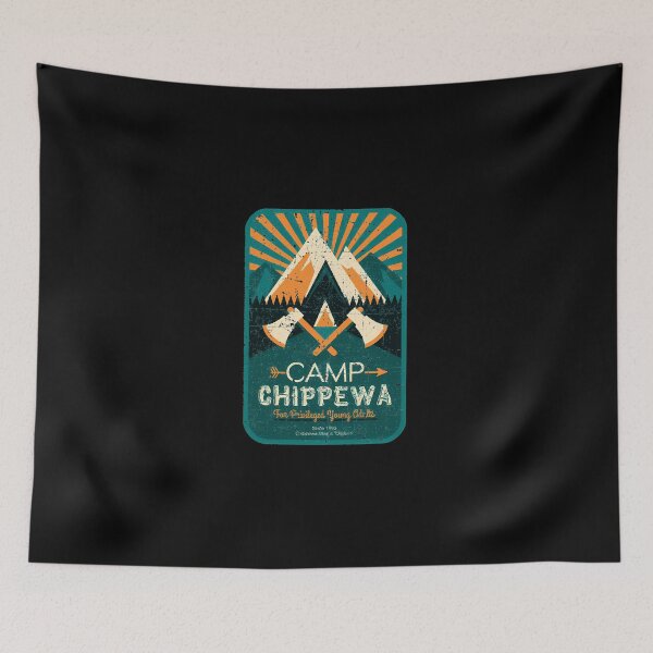 Item preview, Retro Summer Forest Camp Adventure Badge designed and sold by DannyJHonak.