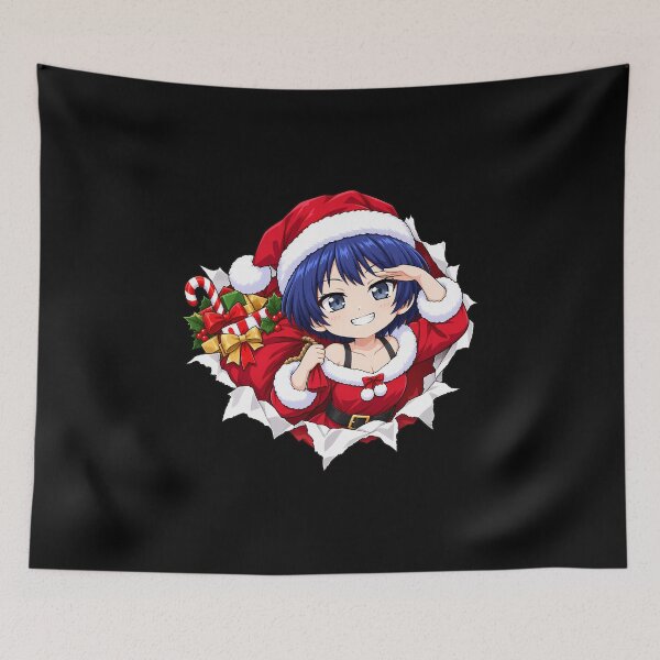 Item preview, Aina Yoshiwara Grand Blue Christmas Torn Paper Gifts designed and sold by SolenneAzur.