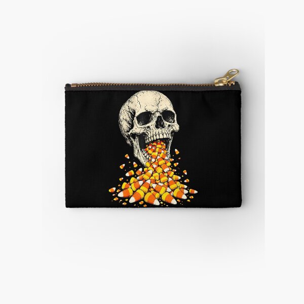Item preview, Skull Barfing Candy Corn Funny Halloween Spooky Aesthetic designed and sold by Alzasshop.