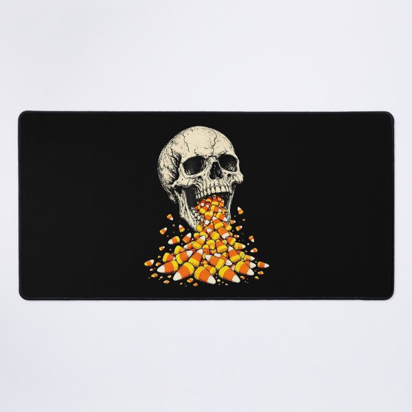Item preview, Skull Barfing Candy Corn Funny Halloween Spooky Aesthetic designed and sold by Alzasshop.