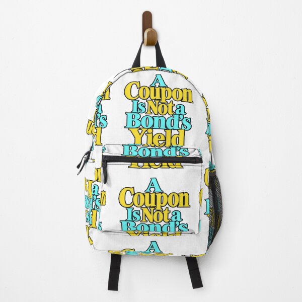 Item preview, Coupon Versus Bond Yield Bright Finance Quote designed and sold by Bikivuno.
